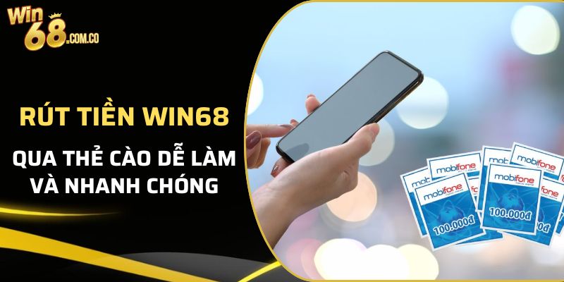 Cách rút thưởng qua thẻ cào thuận tiện cho người chơi